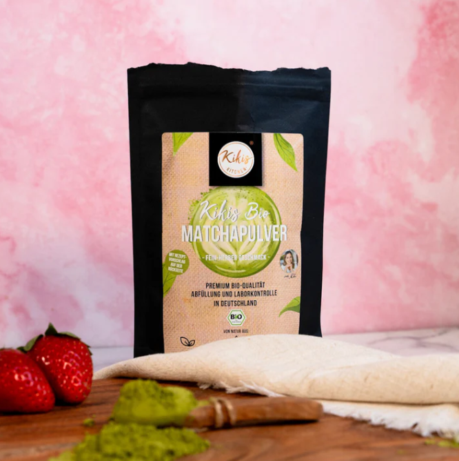 Kikis Matchapulver BIO - 100g - Image 4